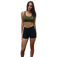 Biker boxer deportivo licra Revati FT109-LM-M5 Negro